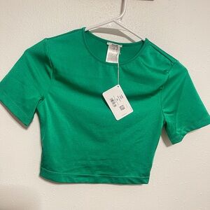 XS Wolford Jelly Bean workout top